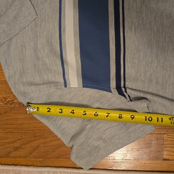 SONOMA BRAND MEN'S GRAY AND BLUE SHORT SLEEVE POLO SHIRT SIZE XL - Picture 13 of 13